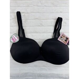 Maidenform Bra Womens 34D Black‎ Dreamwire Natural Lift Convertible Padded Eco
